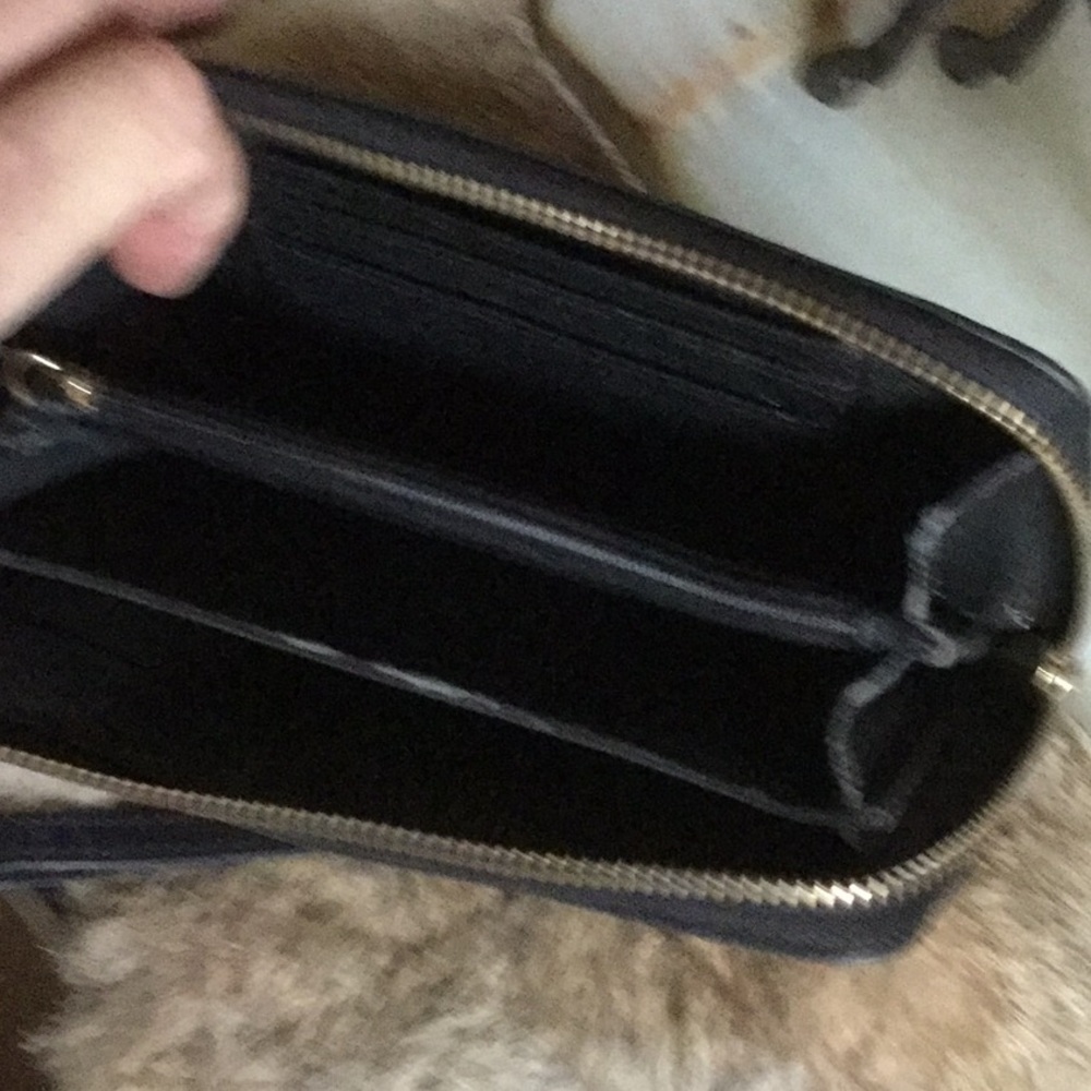Fossil wristlet wallet travel vacay classic leather timeless chic - Picture 4 of 9